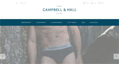 Desktop Screenshot of campbellandhall.com